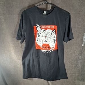 Soccer Mommy "Twins" by Death Nurse Black Graphic Band Tee VG M